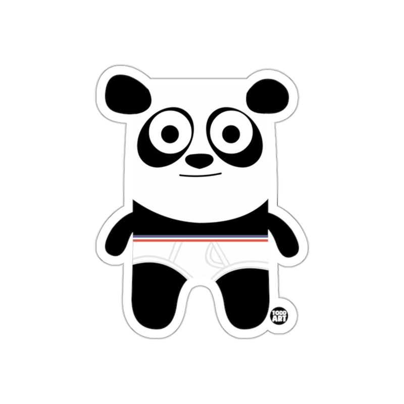 Load image into Gallery viewer, Cute Cartoon Panda with Underwear Sticker Product
