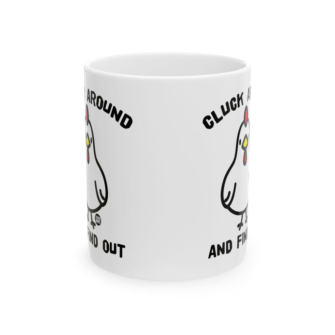 Cluck Around And Find Out Chicken Mug, Funny Chicken Mug Gift