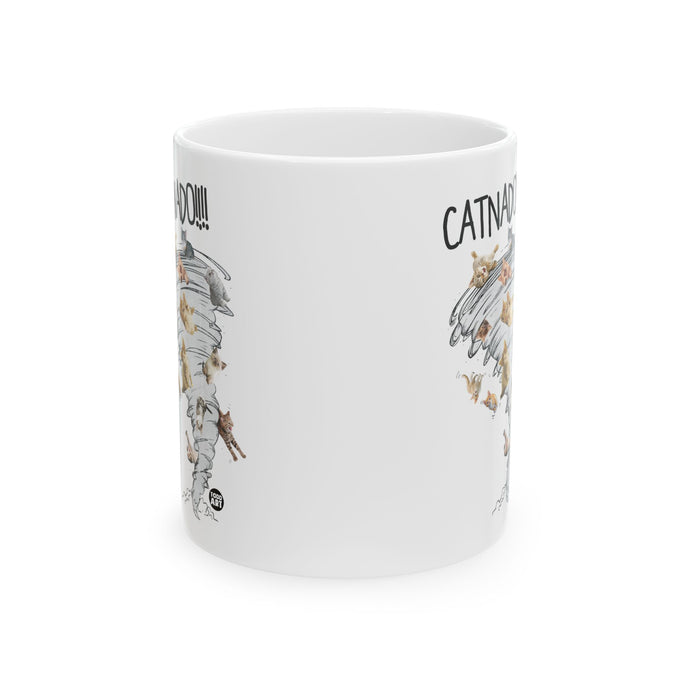 Catnado Coffee Mug, Funny Cat Tornado Mug, Cat Lover Coffee Mug Gift