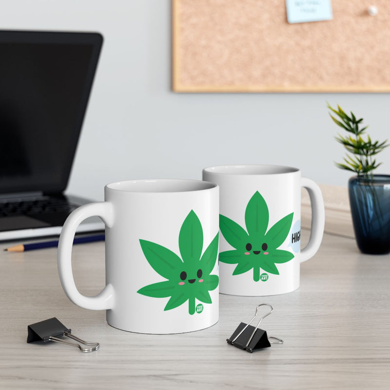 Load image into Gallery viewer, Smiling Leaf Design Coffee Mug for Tea or Coffee Lovers
