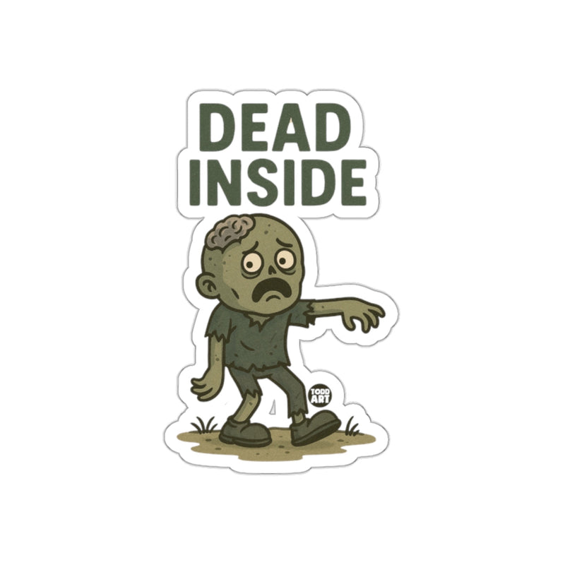 Load image into Gallery viewer, Dead Inside Zombie Character Sticker
