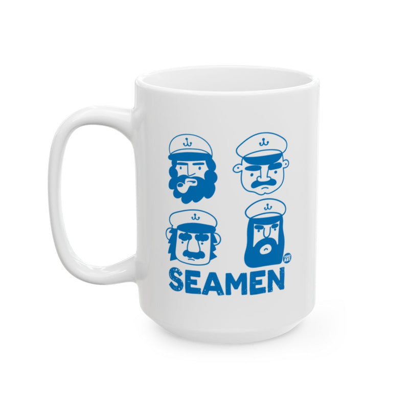 Load image into Gallery viewer, Seamen Four Facial Expressions Coffee Mug
