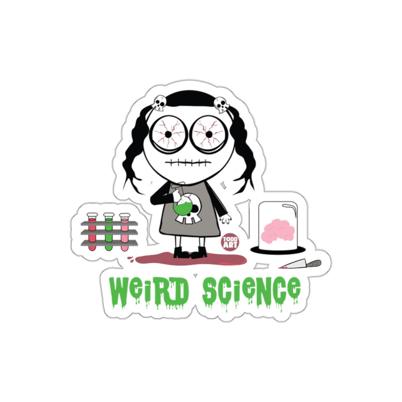 Load image into Gallery viewer, Weird Science Character with Glasses Sticker
