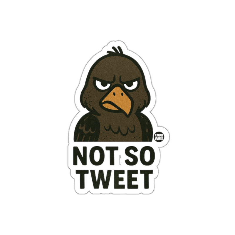 Load image into Gallery viewer, Not So Tweet Angry Bird Illustration Funny sticker
