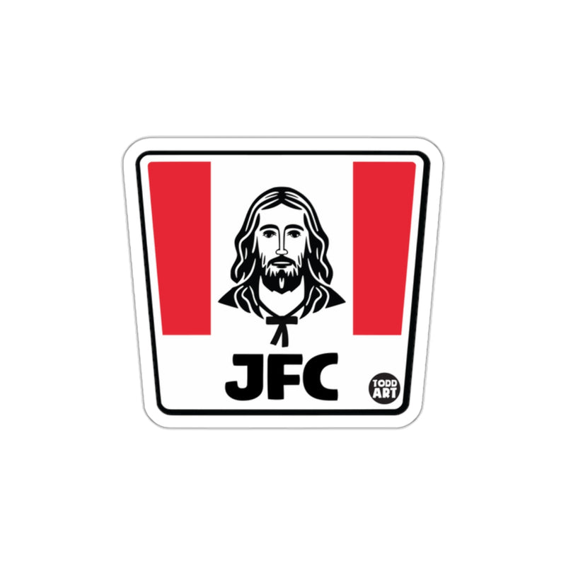 Load image into Gallery viewer, JFC Design by Todd Art Sticker with Iconic Imagery
