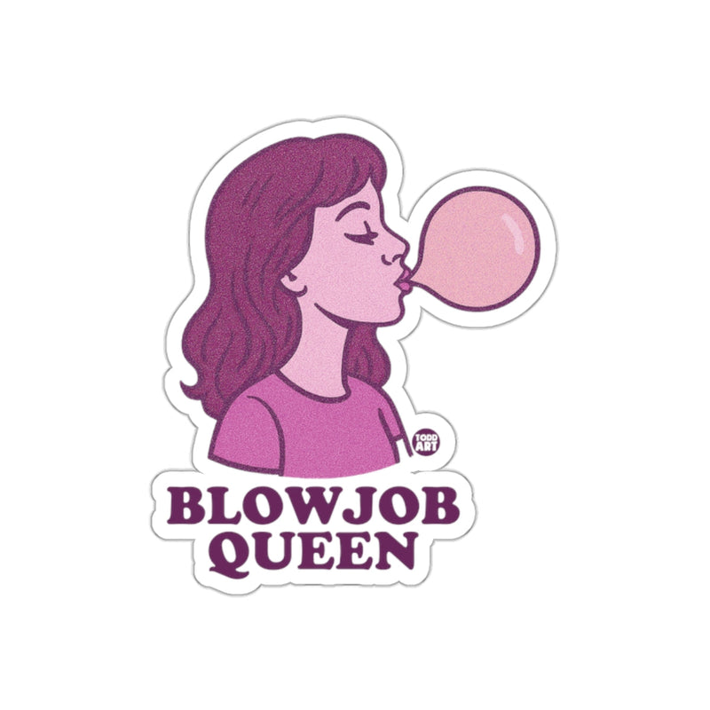 Load image into Gallery viewer, Blowjob Queen Sticker for Fun and Unique Decor
