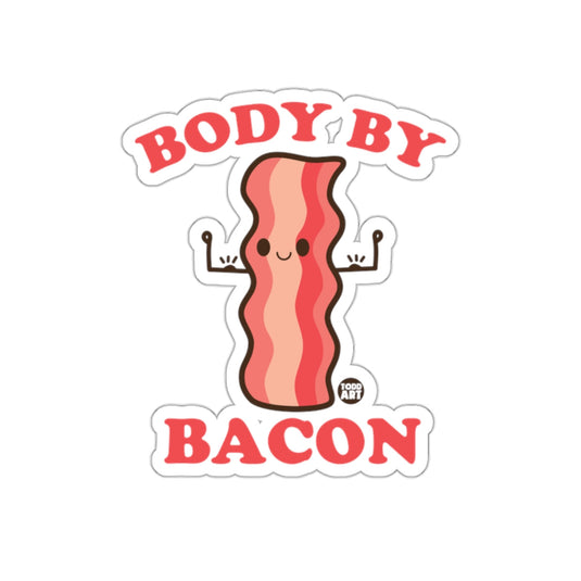 Body By Bacon Sticker Fun Decorative Wall Art