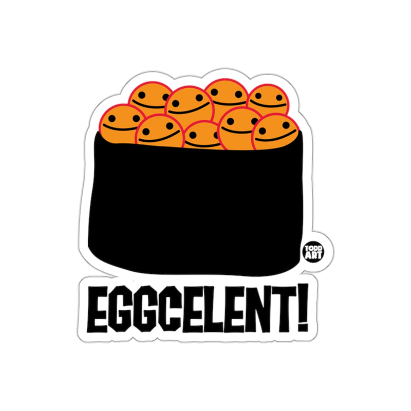 Load image into Gallery viewer, Eggcelent Cute Sushi Roll Sticker Fun Design
