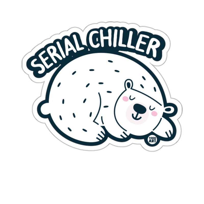 Load image into Gallery viewer, Serial Chiller Sleeping Bear Sticker for Relaxation
