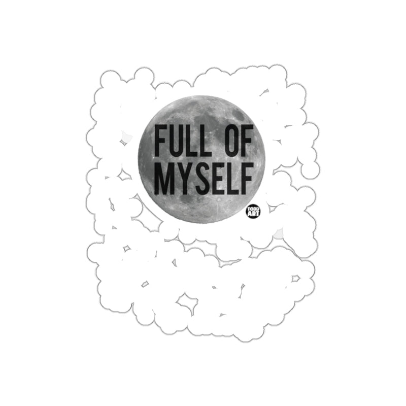 Load image into Gallery viewer, Full of Myself Moon Themed Sticker Product
