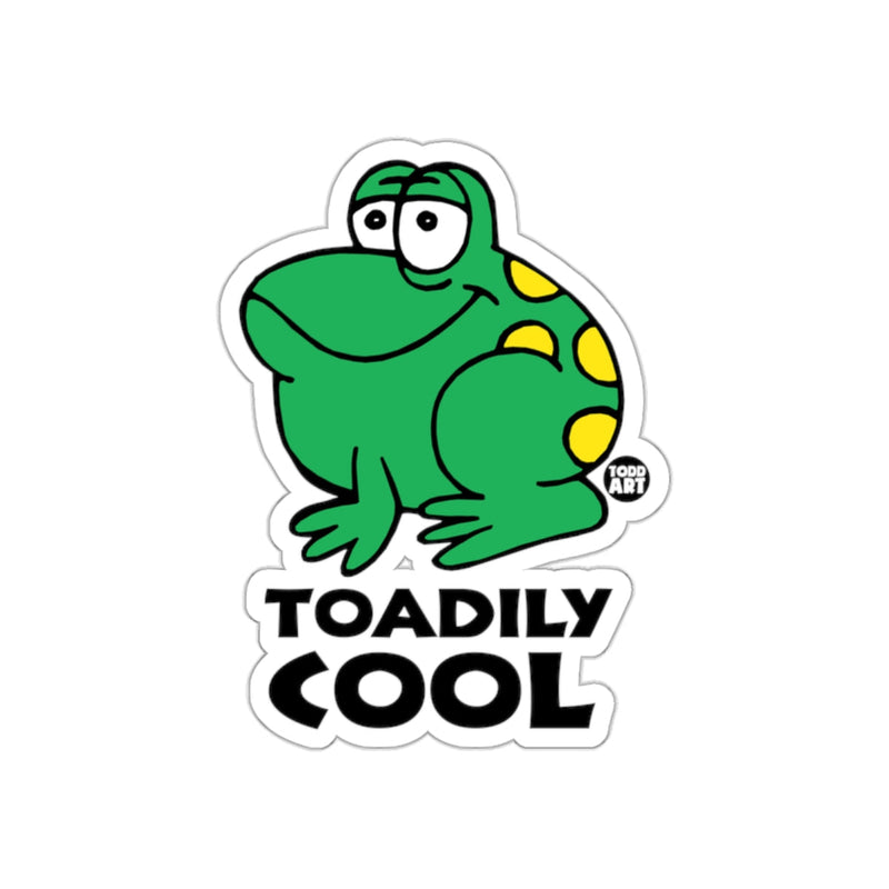 Load image into Gallery viewer, Toadily Cool Frog Todd Art Sticker
