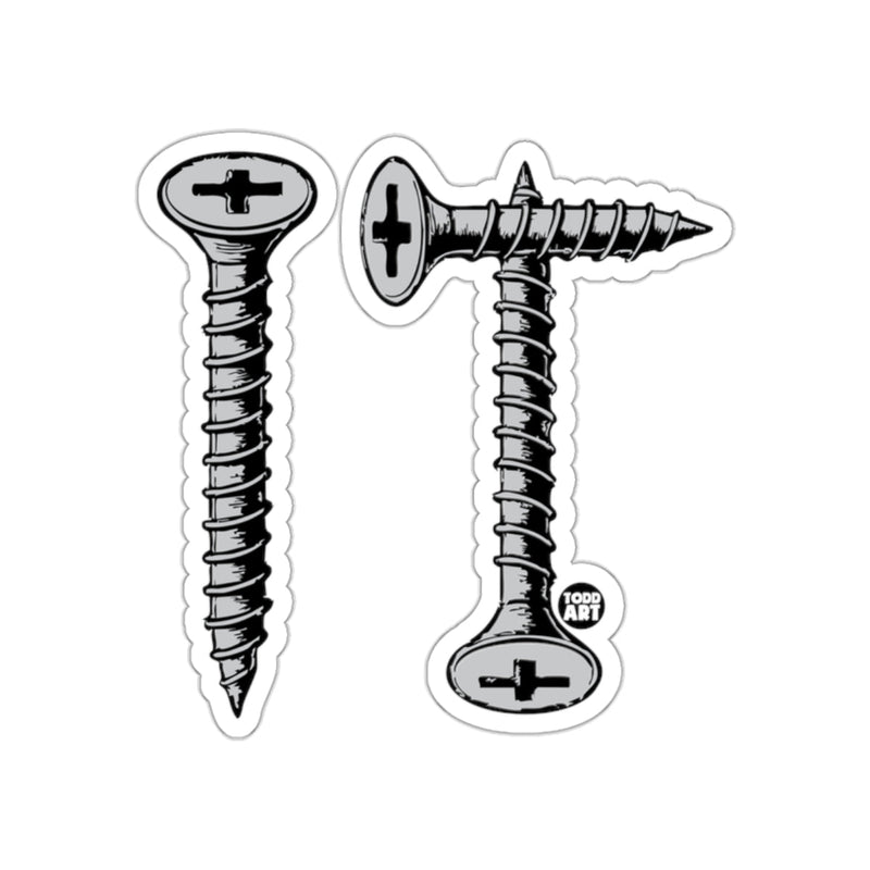 Load image into Gallery viewer, Detailed Screw Illustration Decorative Sticker Set
