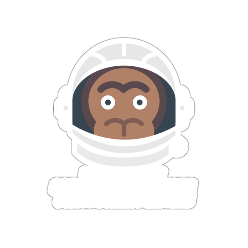 Load image into Gallery viewer, Cartoon Monkey Astronaut Helmet Sticker product
