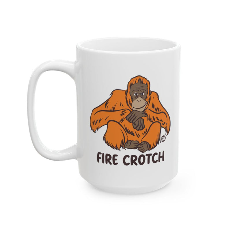 Load image into Gallery viewer, Fire Crotch Funny Orangutan Coffee Mug Product
