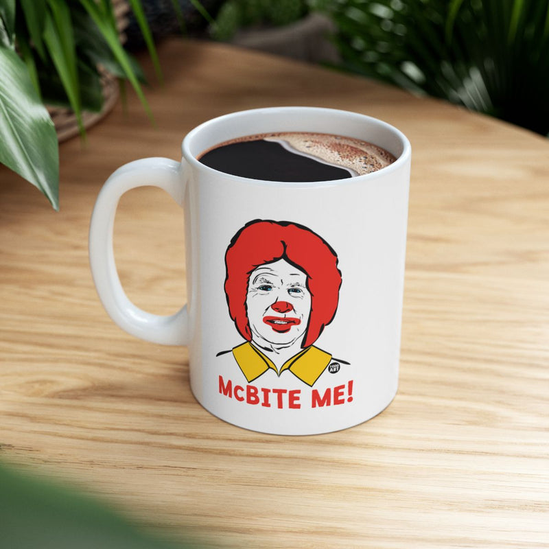 Load image into Gallery viewer, McBite Me Vintage Style Coffee Mug Product
