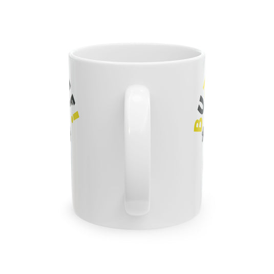 Buzz Off Bee Coffee Mug, Angry Bee Mug