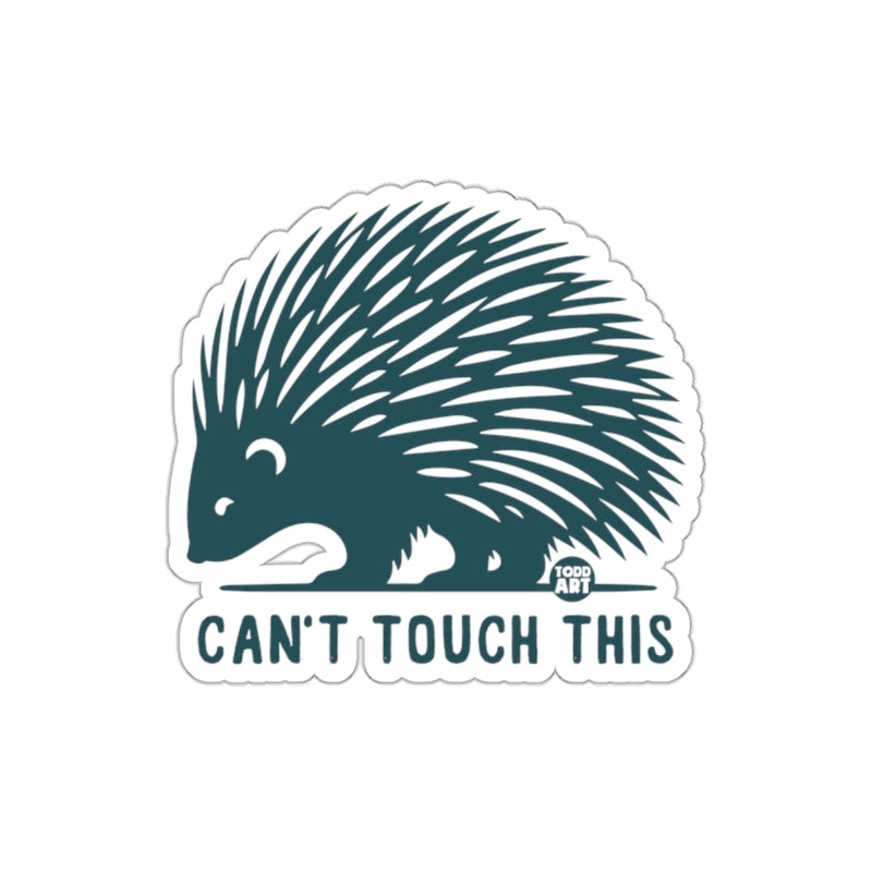 Load image into Gallery viewer, Can't Touch This Porcupine Sticker Funny Graphic
