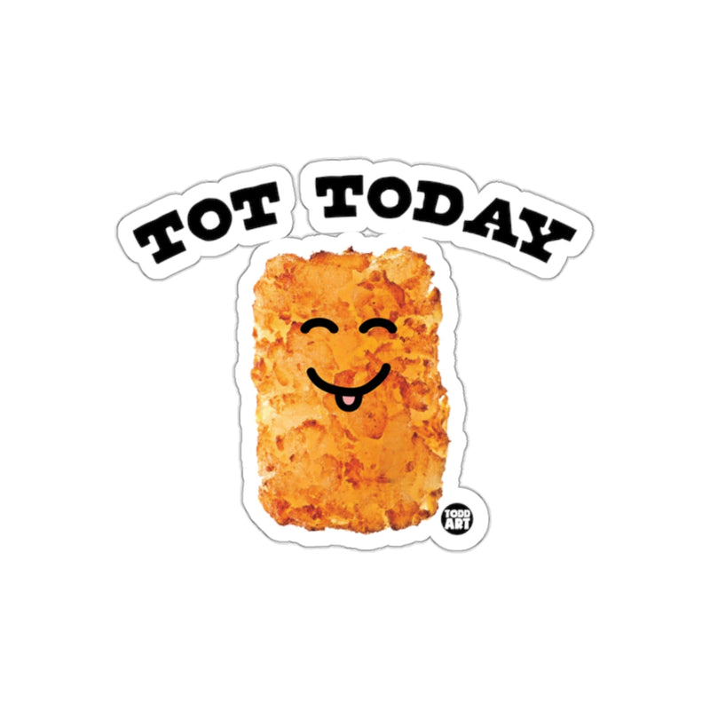 Load image into Gallery viewer, Tot Today Smiling Fried Food Artwork Sticker
