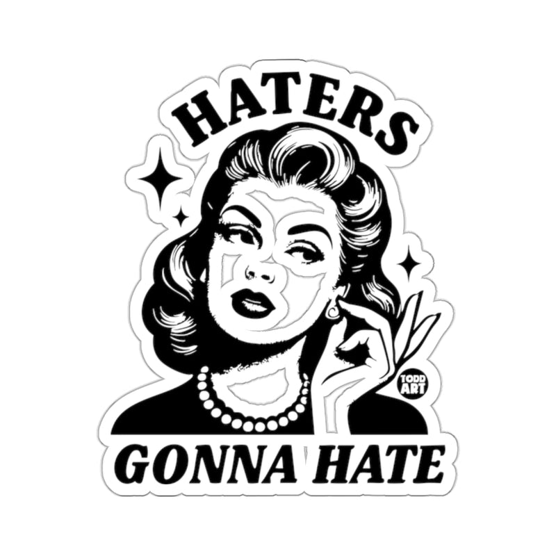 Load image into Gallery viewer, Haters Gonna Hate Woman Pop Art Design 

