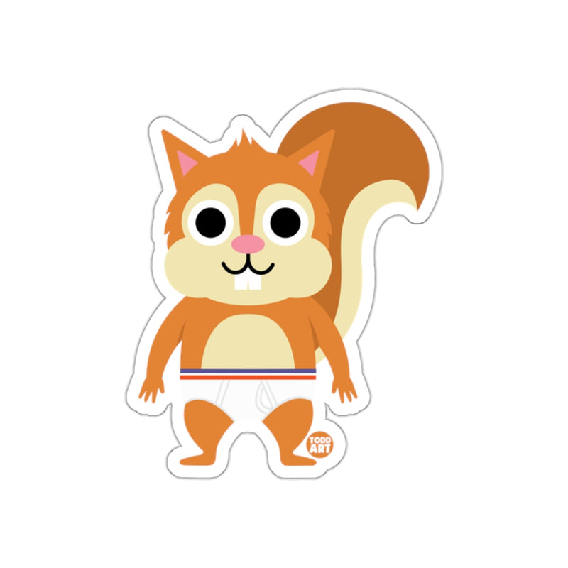 Load image into Gallery viewer, Cute Cartoon Squirrel Character Illustration Sticker
