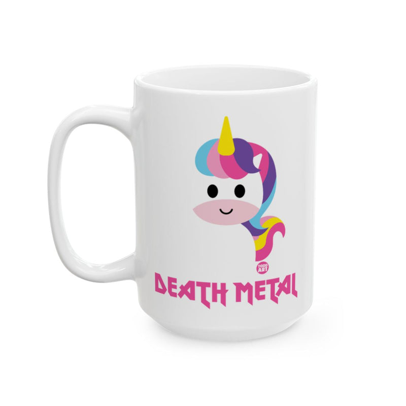 Load image into Gallery viewer, Cute Unicorn Death Metal Design Coffee Mug
