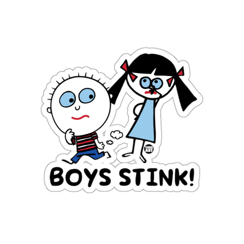 Load image into Gallery viewer, Funny Boys Stink Todd Art Illustrated Graphic Product
