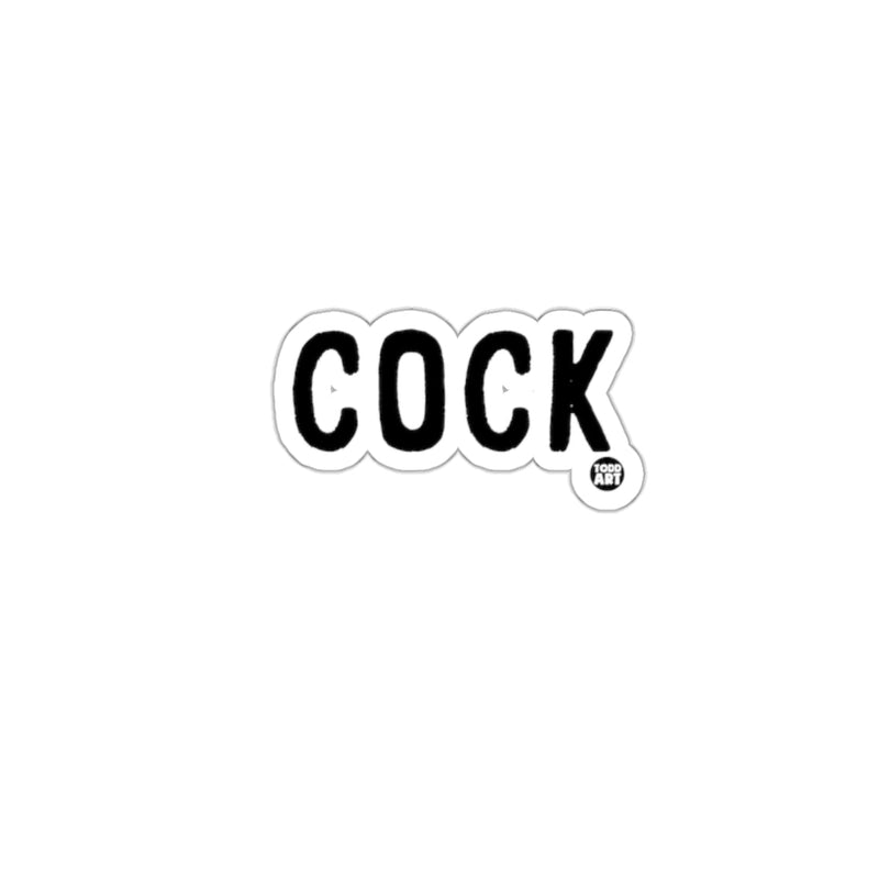 Load image into Gallery viewer, Bold COCK Design Sticker for Fun and Humor
