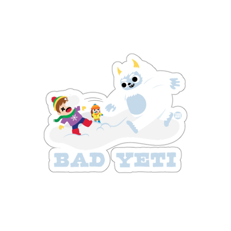 Load image into Gallery viewer, Adorable Winter Bad Yeti Fun Sticker for Kids
