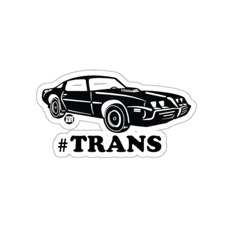 Load image into Gallery viewer, Classic Muscle Car #TRANS Sticker for Auto Enthusiasts
