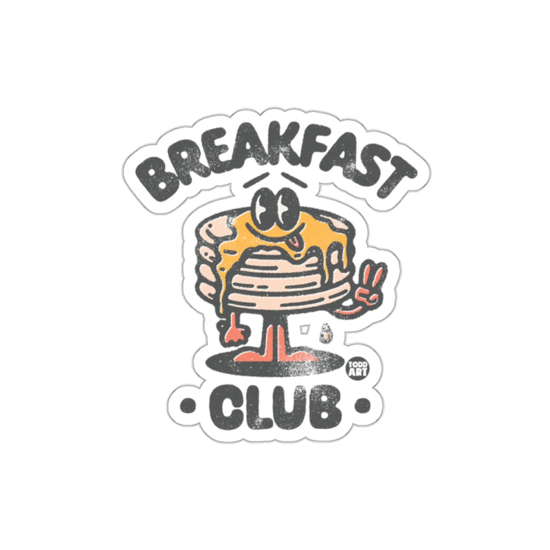 Load image into Gallery viewer, Breakfast Club Sticker for Foodies and Pancake Lovers
