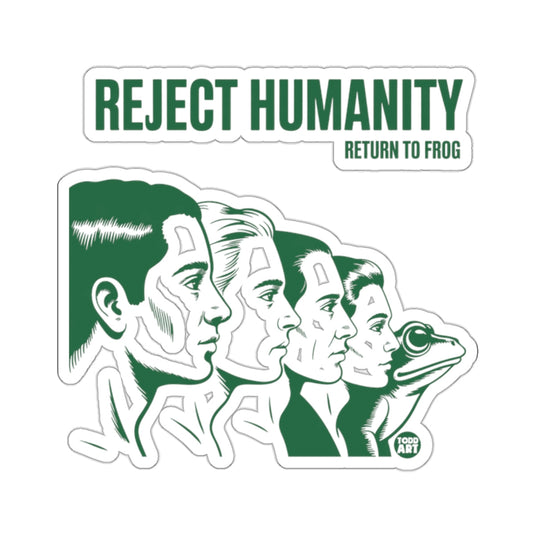Reject Humanity Return To Frog Evolution 