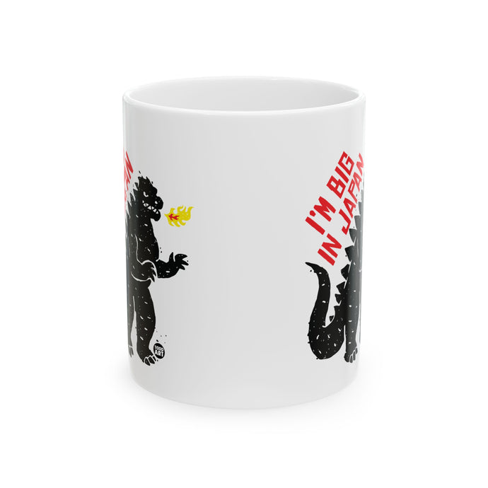 Big in Japan Godzilla Mug, Godzilla Fan Mug, Funny Godzilla Mug