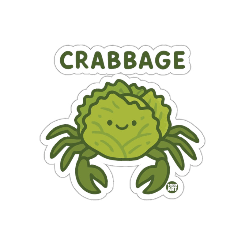 Load image into Gallery viewer, Adorable Crabbage Design Sticker for Sea Life Lovers
