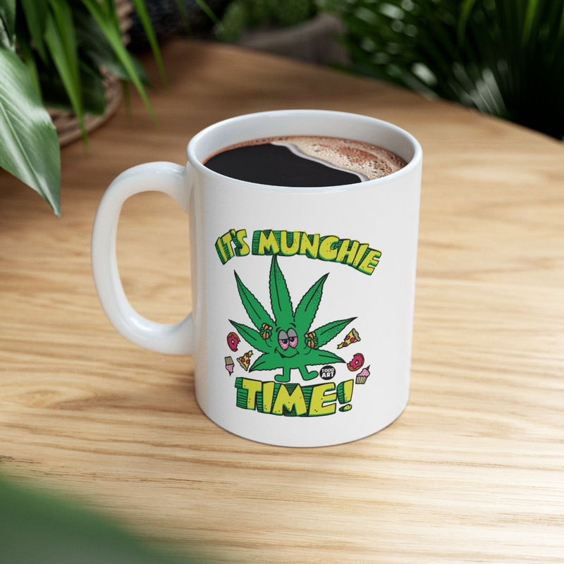 Load image into Gallery viewer, It's Munchie Time Funny Coffee Mug
