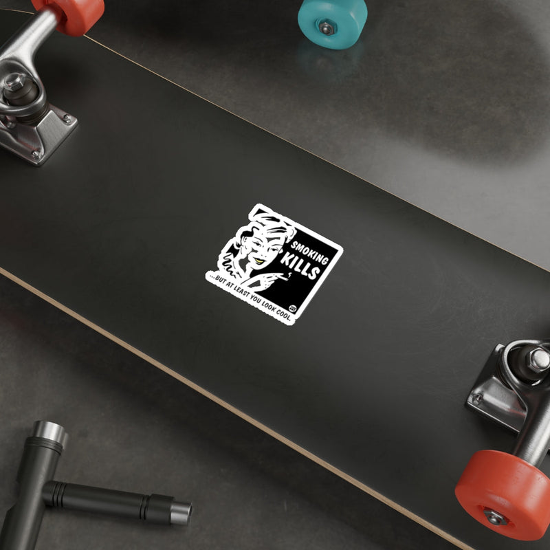 Load image into Gallery viewer, Smoking Kills But At Least You Look Cool Image sticker

