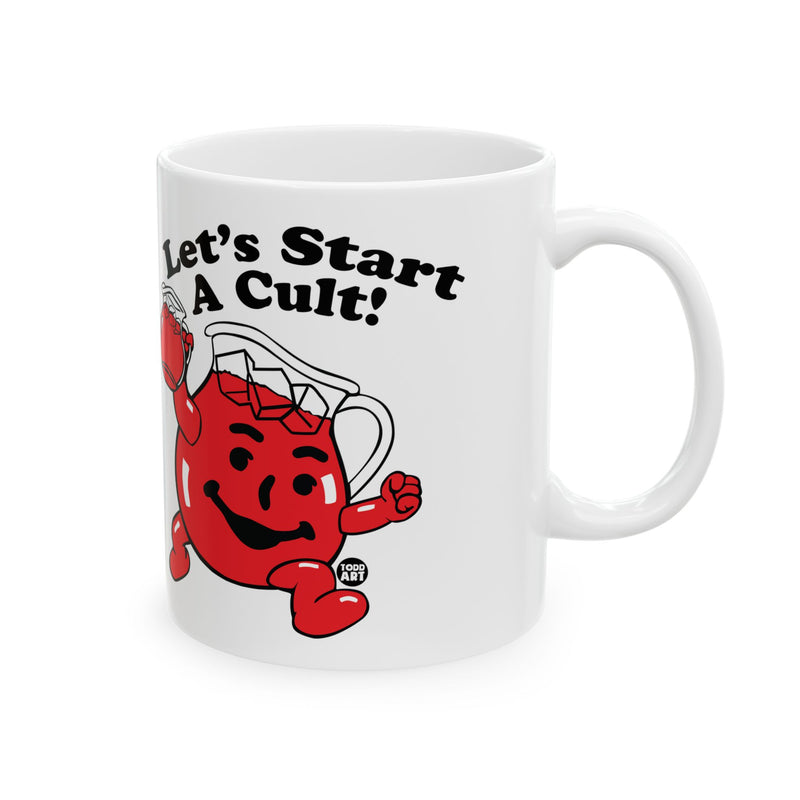 Load image into Gallery viewer, Kool Aid Start A cult Mug, Funny Mugs for Him, Sarcastic Mens Mug, Funny Coffee Mug Men
