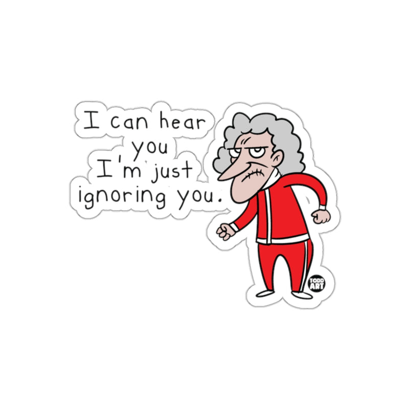 Load image into Gallery viewer, I Can Hear You I'm Just Ignoring You Sticker
