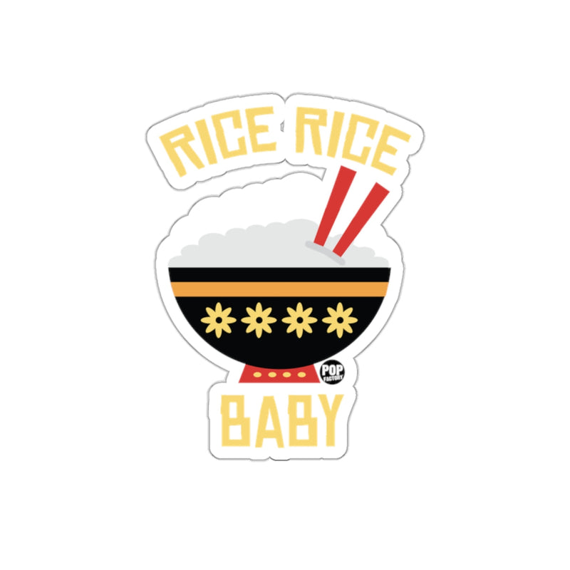 Load image into Gallery viewer, Rice Rice Baby Sticker with Fun Graphic Design
