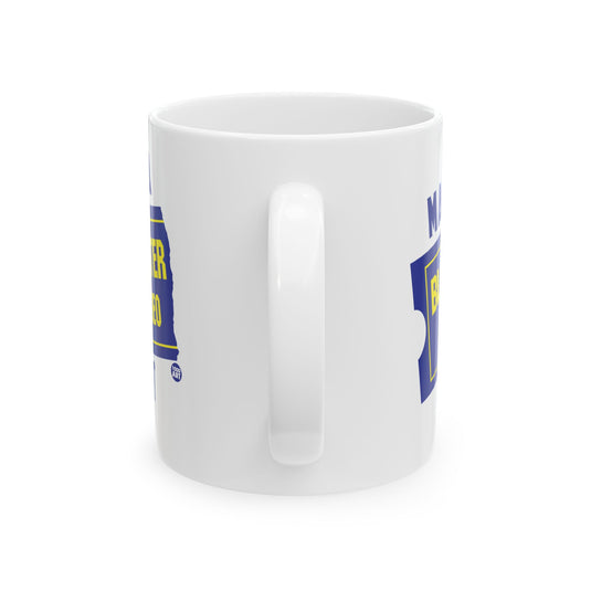 Blockbuster Night Coffee Mug, Retro Blockbuster Video Night Coffee Mug