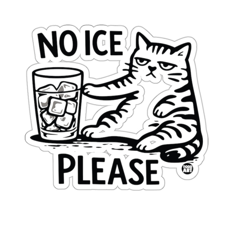 Load image into Gallery viewer, Grumpy Cat No Ice Please Beverage Glass 
