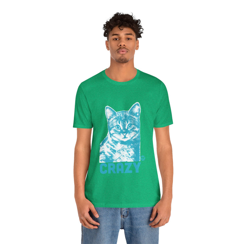 Load image into Gallery viewer, Crazy Cat Unisex Tee

