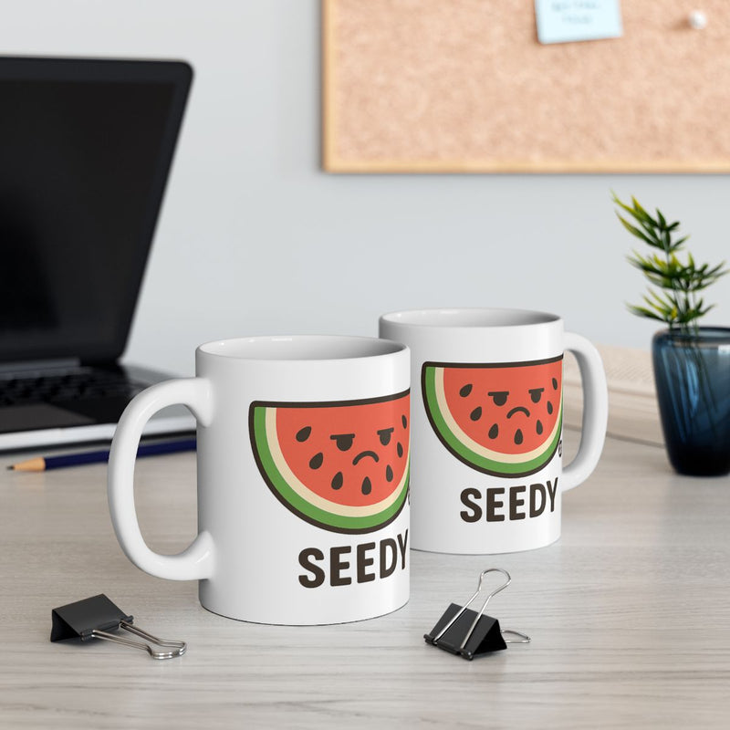 Load image into Gallery viewer, Funny Watermelon Seedy Design Coffee Mug for Your Office

