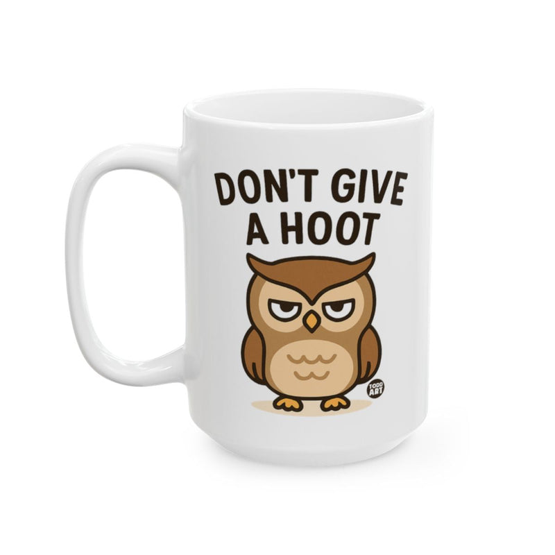 Load image into Gallery viewer, Don't Give A Hoot Fun Owl Themed Coffee Mug Product
