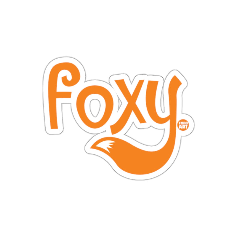 Load image into Gallery viewer, Foxy Todd Art Sticker for Fun and Unique Decor
