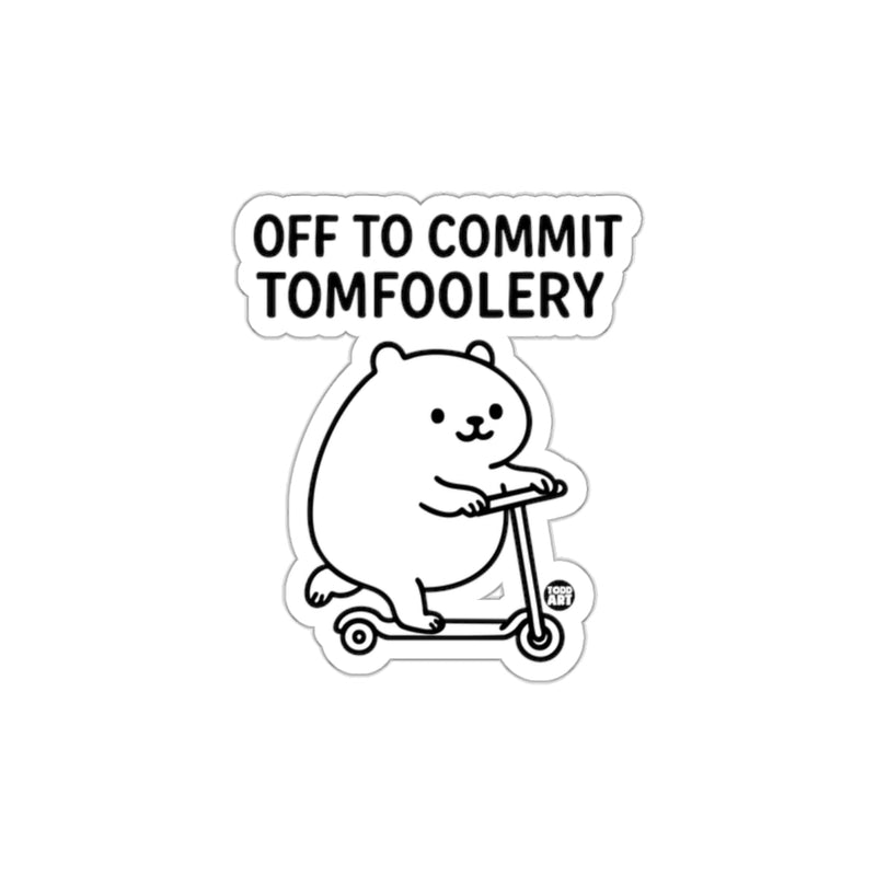 Load image into Gallery viewer, Off To Commit Tomfoolery Scooter Design product
