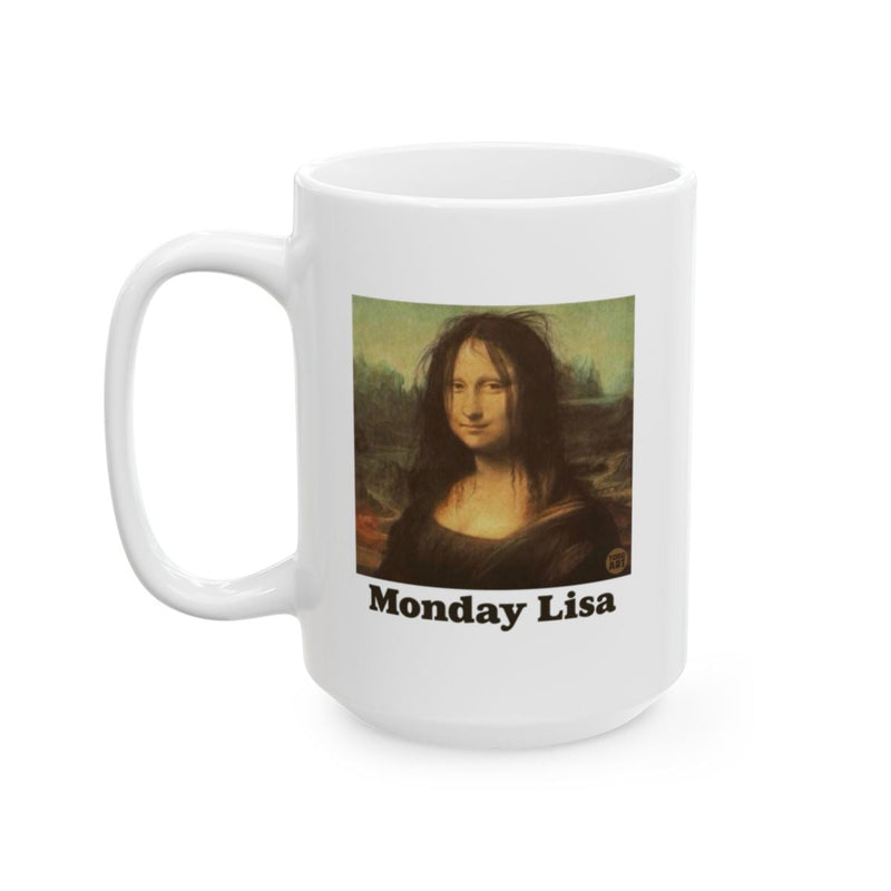 Load image into Gallery viewer, Monday Lisa Mug for Coffee and Tea Lovers

