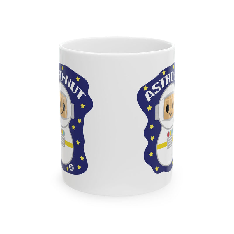 Load image into Gallery viewer, Astro Nut Mug, Funny Astronaut Mug, Astronaut Pun Mug
