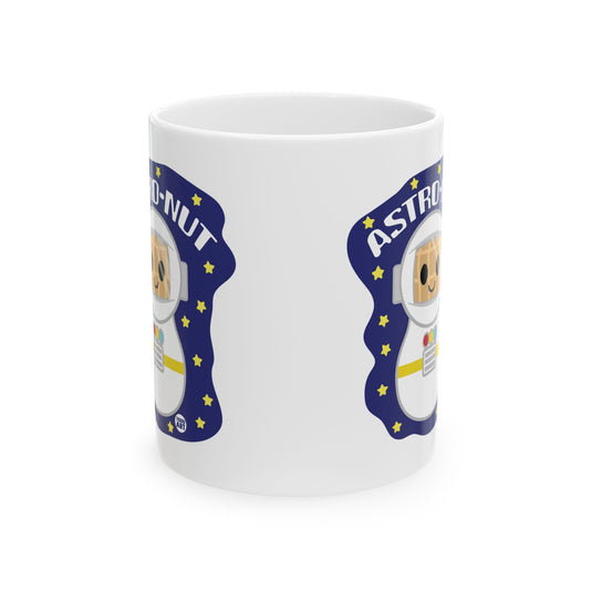 Astro Nut Mug, Funny Astronaut Mug, Astronaut Pun Mug