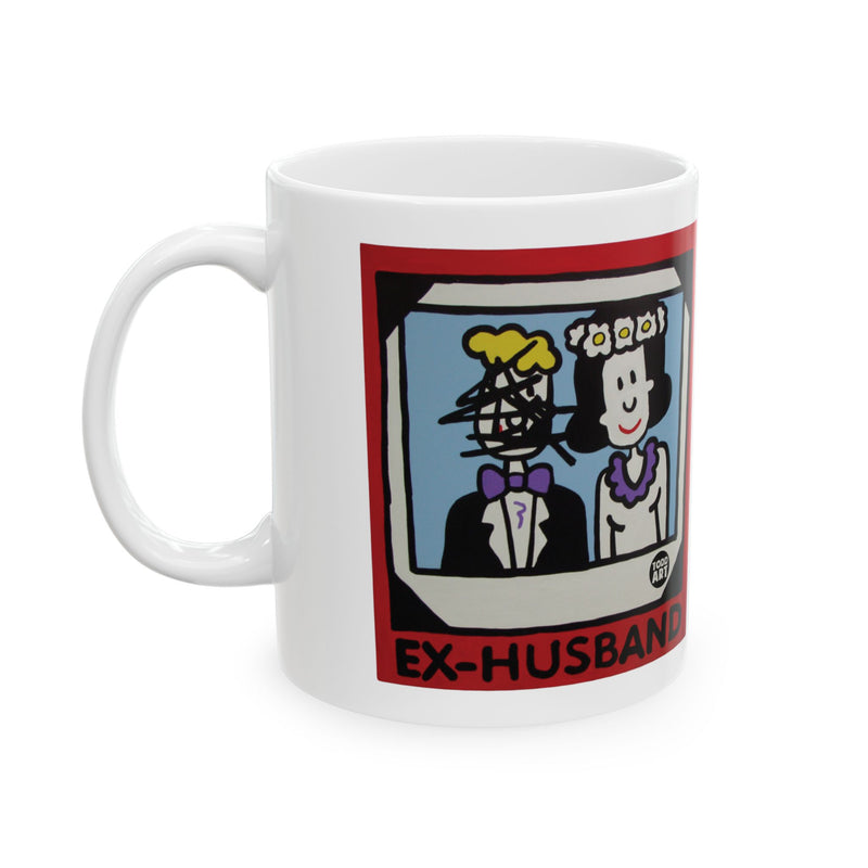 Load image into Gallery viewer, Ex-husband Mug, Funny Mugs for Him, Sarcastic Mens Mug, Funny Coffee Mug Men
