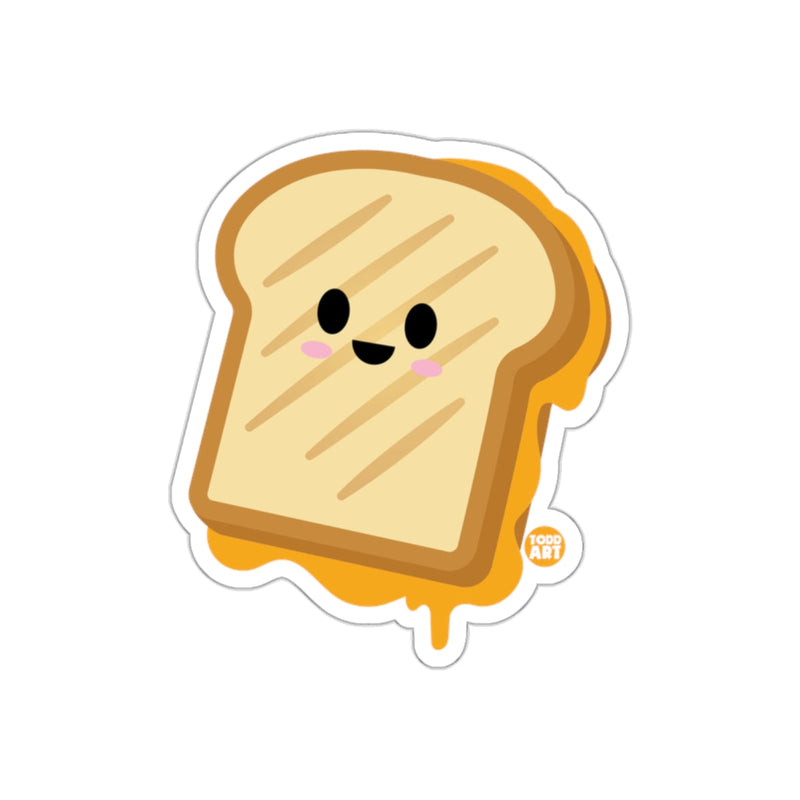 Load image into Gallery viewer, Cute Smiling Toast With Dripping Honey Sticker
